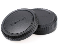 Комплект крышек для Fujifilm X Mount (для корпуса камеры и задняя для объектива)