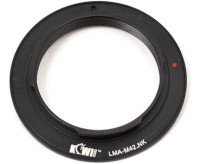 Адаптер для установки объективов M42 на фотокамеры Nikon F