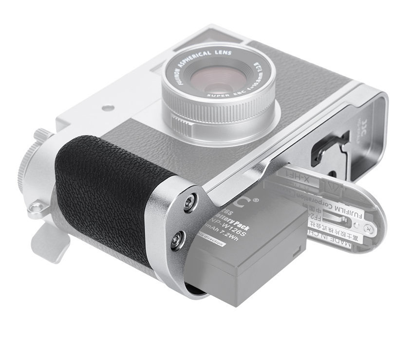 L-образная рукоятка для Fujifilm X Half (серебристая)