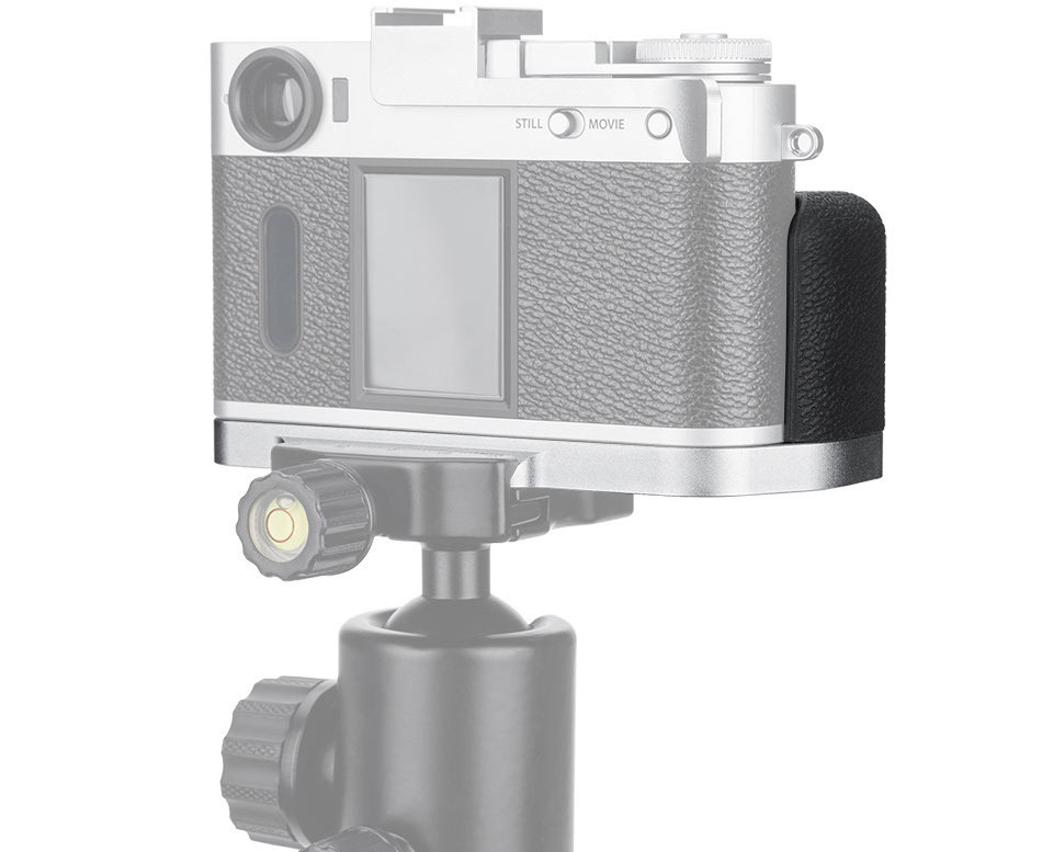 L-образная рукоятка для Fujifilm X Half (серебристая)