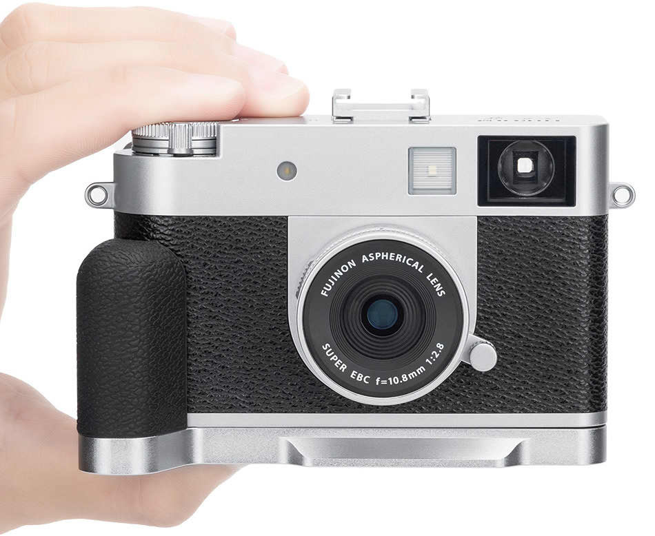 L-образная рукоятка для Fujifilm X Half (серебристая)