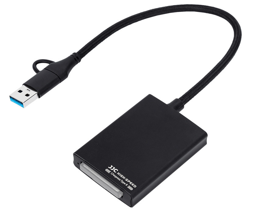 Картридер CFexpress Type B (USB-A / USB-C 3.2 Gen2 10Gbps)