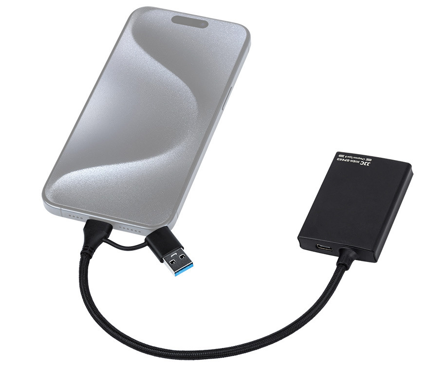 Картридер CFexpress Type B (USB-A / USB-C 3.2 Gen2 10Gbps)