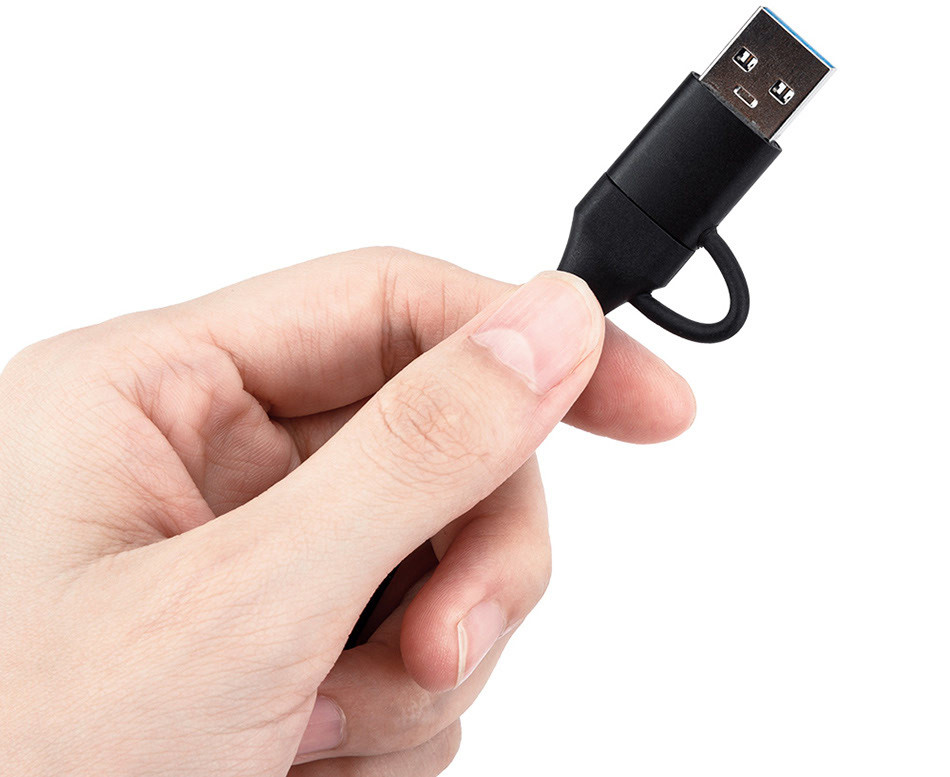 Картридер CFexpress Type B (USB-A / USB-C 3.2 Gen2 10Gbps)