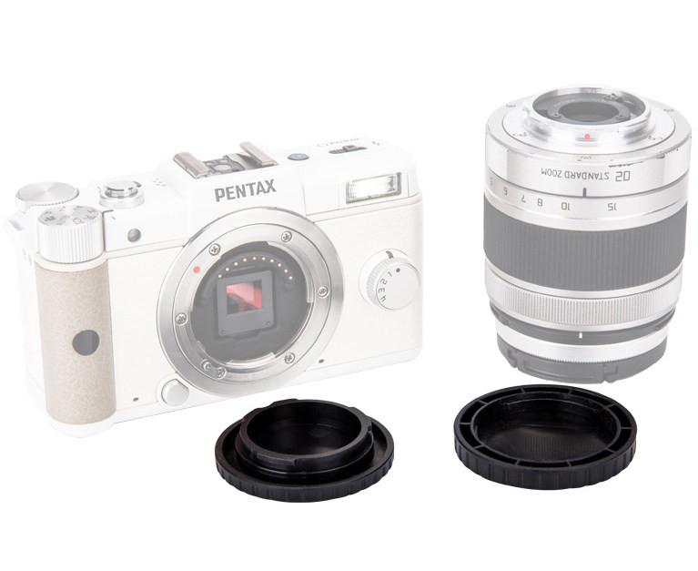 Комплект крышек для Pentax Q (для корпуса камеры и задняя для объектива)