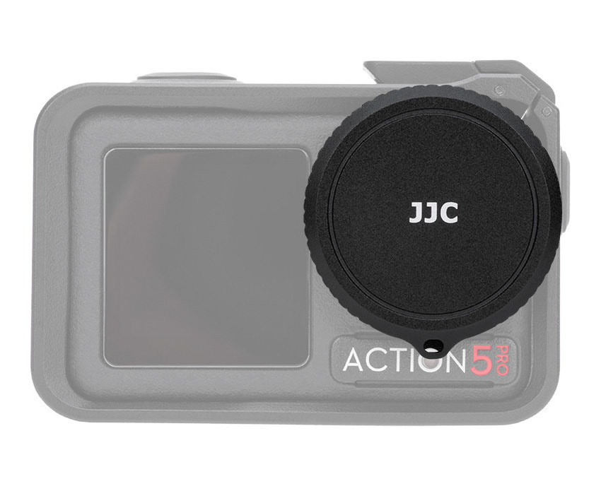 Металлическая защитная крышка объектива DJI Osmo Action 5 Pro / 4 / 3 с держателем