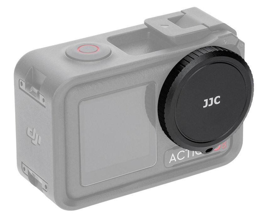 Металлическая защитная крышка объектива DJI Osmo Action 5 Pro / 4 / 3 с держателем