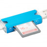 Картридер USB 3.0 + Type-C + MicroUSB OTG для SD и MicroSD карт памяти (голубой)