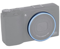 Декоративное кольцо для объектива Ricoh GR IIIx (синее)