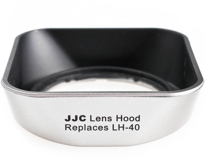 Бленда JJC LH-J40 Silver (Olympus LH-40) серебристая