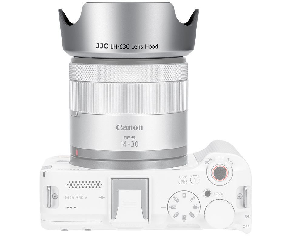 Бленда JJC LH-63C SILVER (Canon EW-63C) серебристая