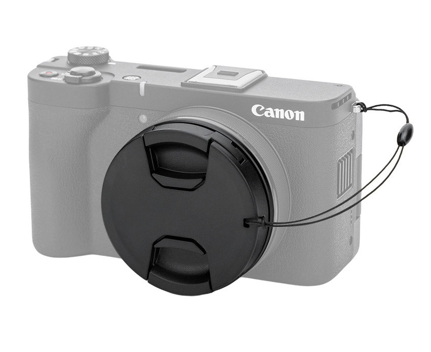 Переходное кольцо для Canon Powershot V1 на 58 мм с крышкой