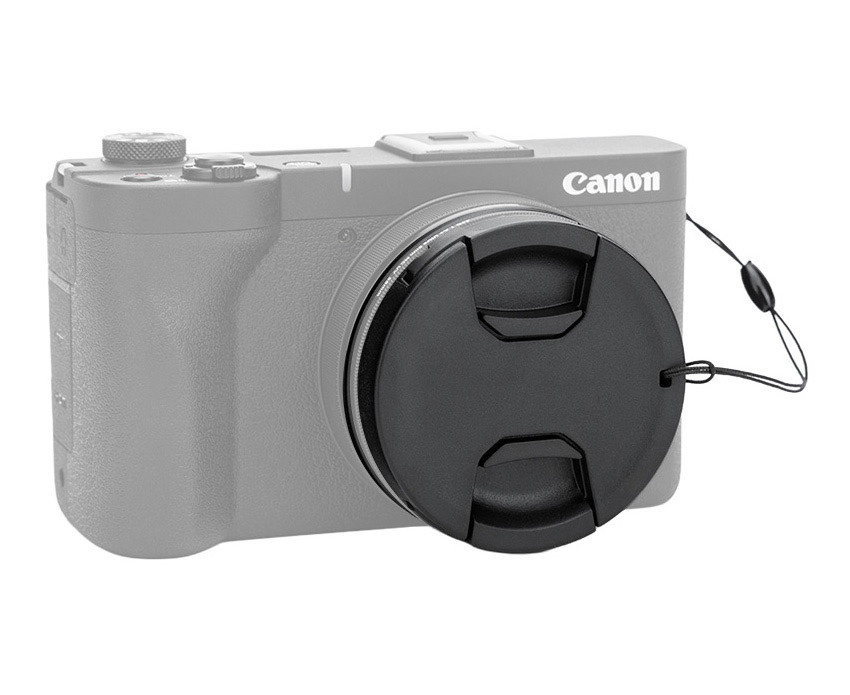 Переходное кольцо для Canon Powershot V1 на 58 мм с крышкой