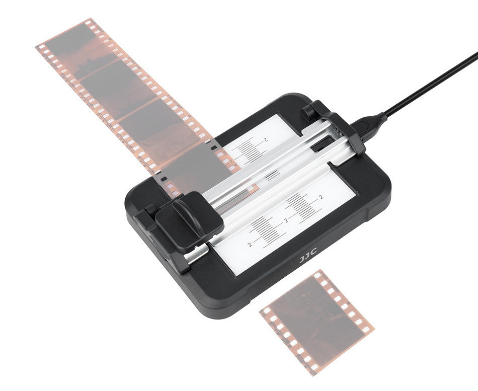Профессиональный резак для плёнки и слайдов 35 мм и тип-120 с регулируемой подсветкой