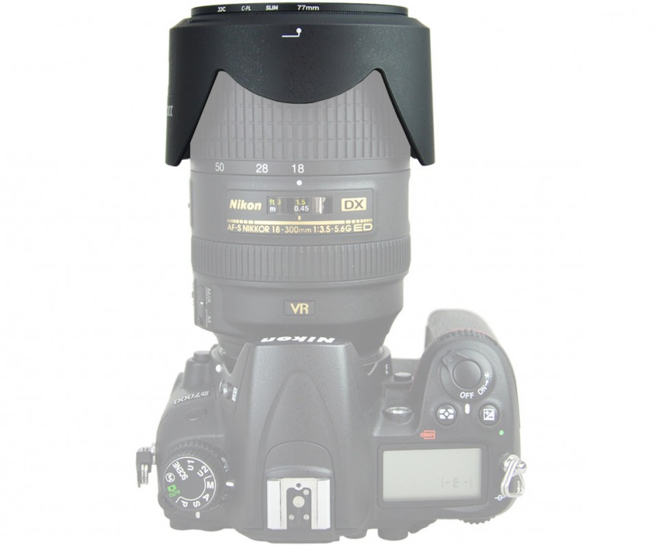 Бленда JJC LH-58 (Nikon HB-58)