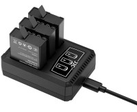 Зарядное USB-C устройство для трёх аккумуляторов DJI BCX204
