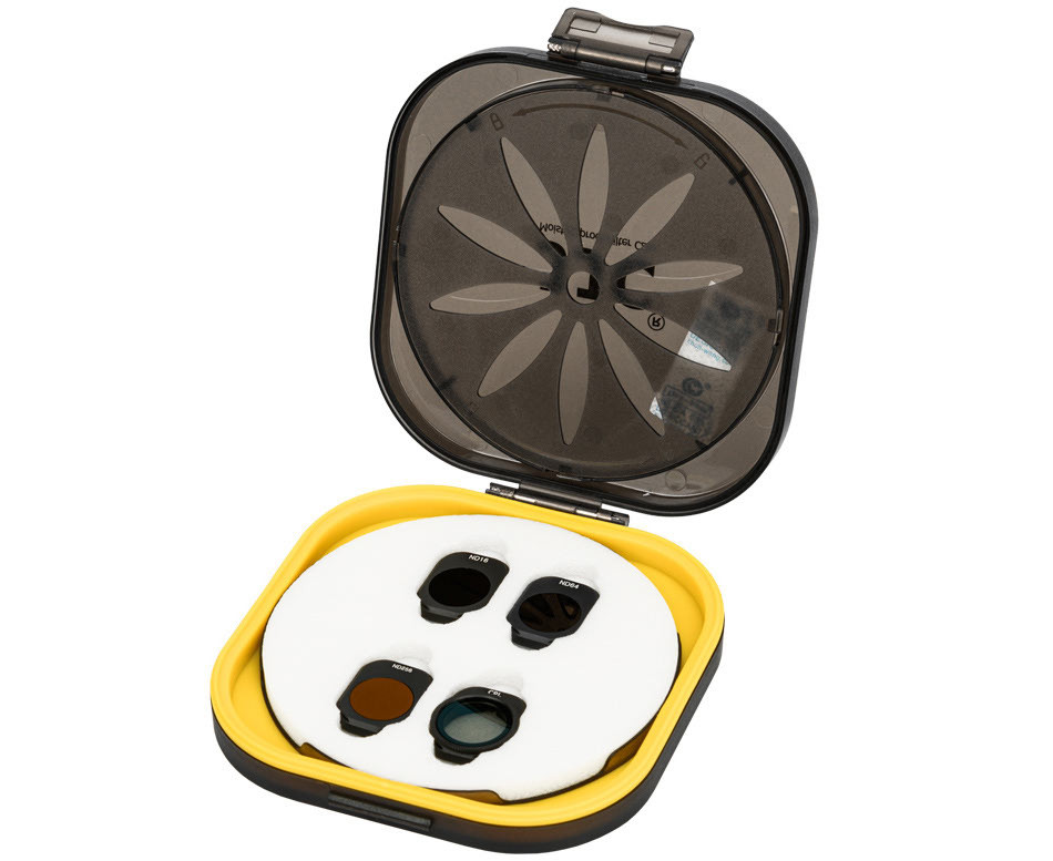 Набор из четырёх светофильтров для DJI Mini 4 Pro (ND16, ND64, ND256, CPL)