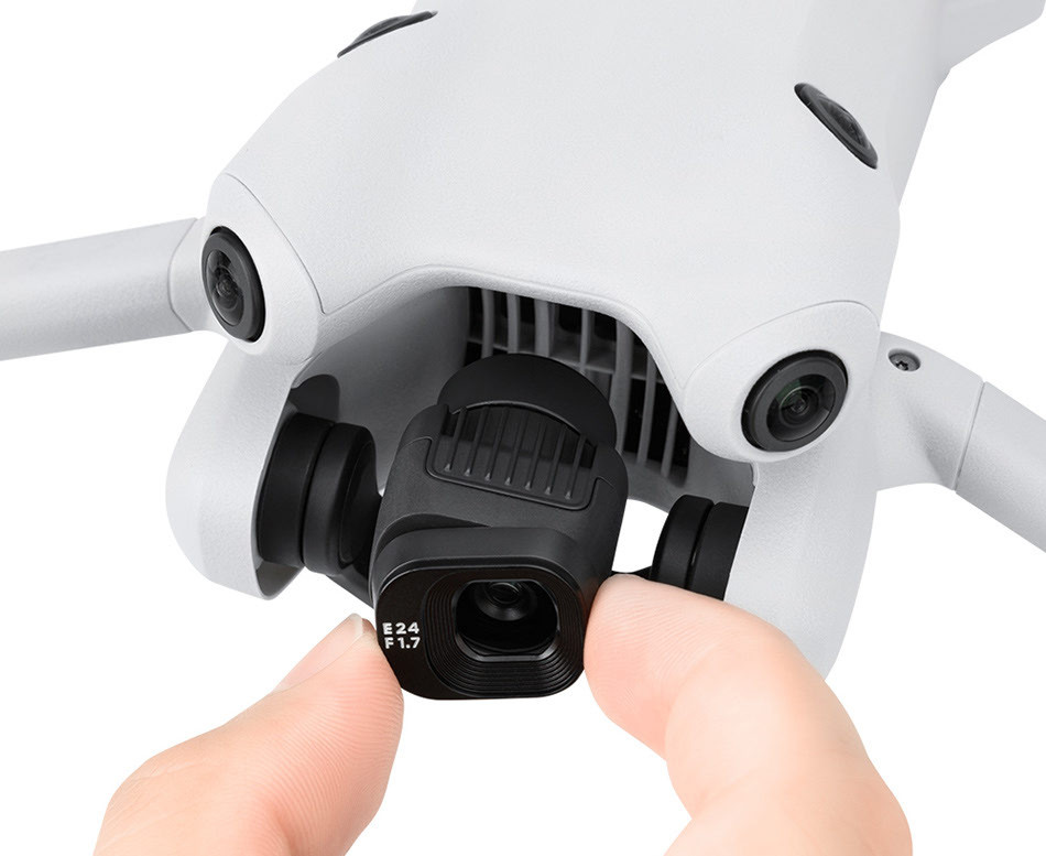 Набор из четырёх светофильтров для DJI Mini 4 Pro (ND16, ND64, ND256, CPL)