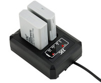 Зарядное устройство для двух аккумуляторов Nikon EN-EL14 / EN-EL14A