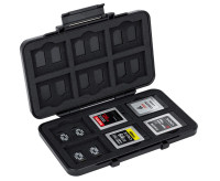 Защитный бокс на 12 CFexpress Type B / XQD и 24 microSD карт памяти