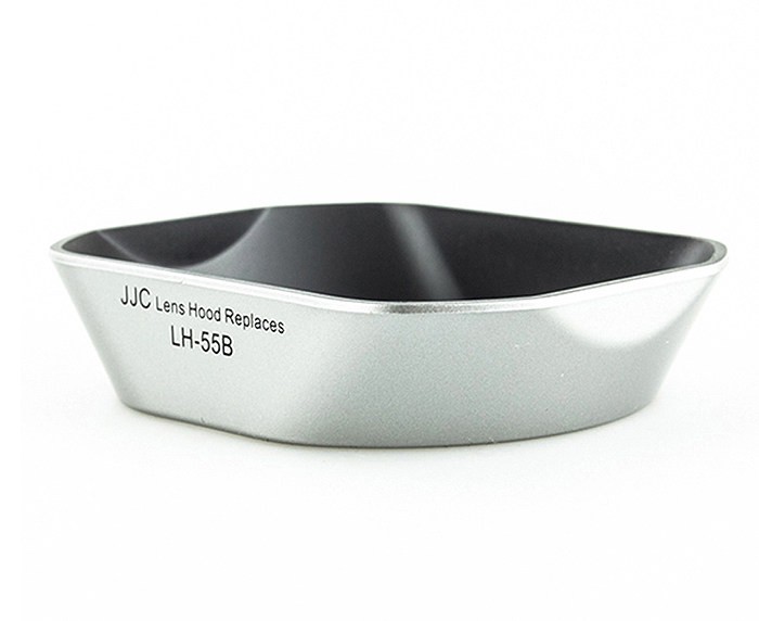Бленда JJC LH-J55B Silver (Olympus LH-55B) серебристая