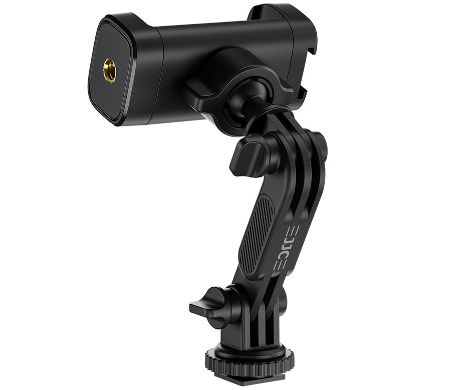 Крепление смартфона или экшн камеры в горячий башмак или штатив с холодным башмаком