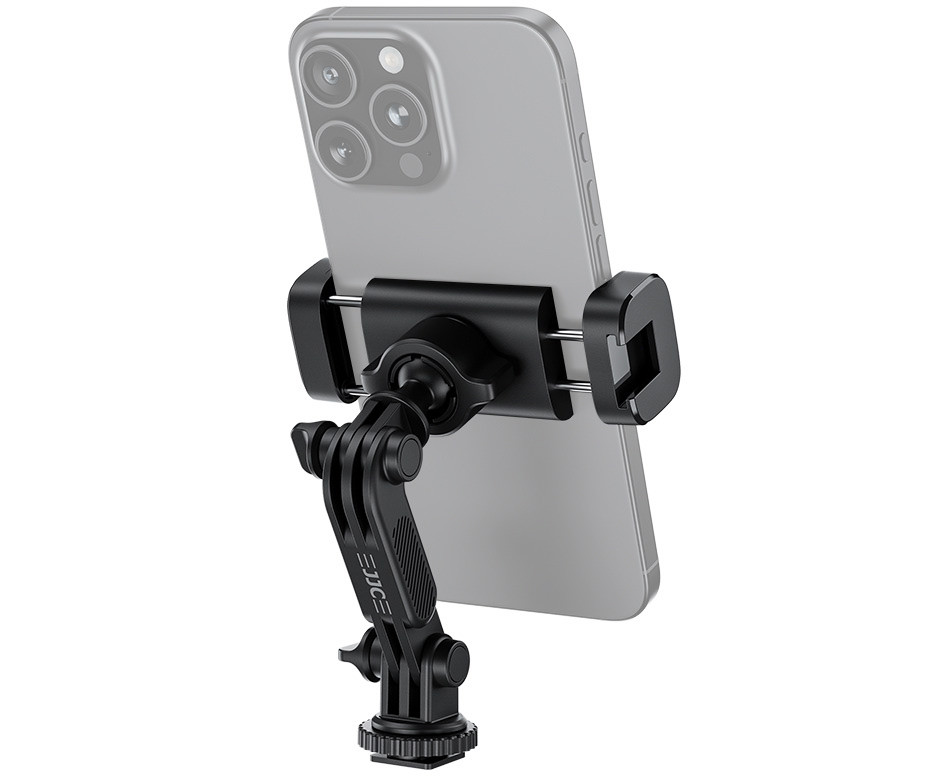 Крепление смартфона или экшн камеры в горячий башмак или штатив с холодным башмаком