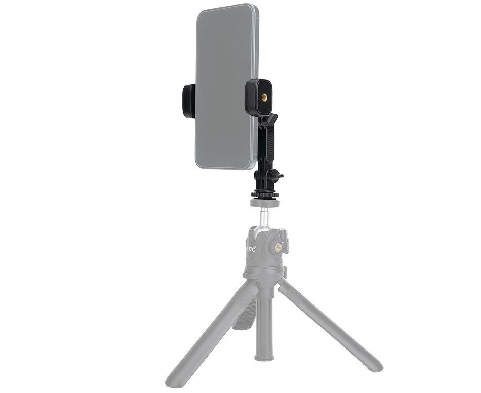 Крепление смартфона или экшн камеры в горячий башмак или штатив с холодным башмаком