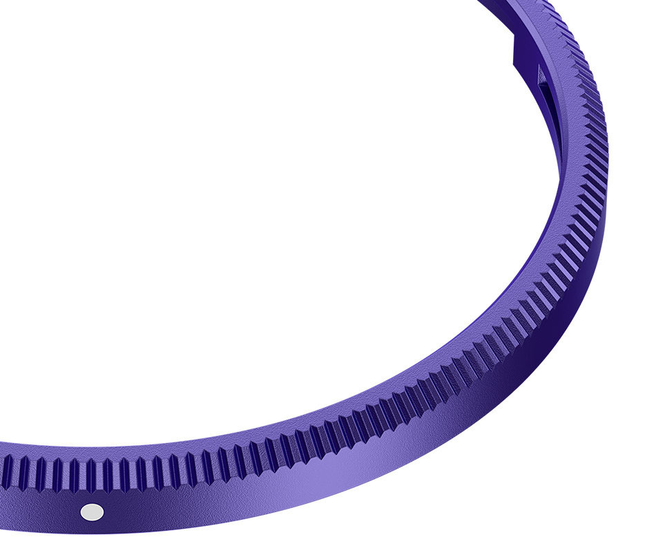 Декоративное кольцо для объектива Ricoh GR IIIx (фиолетовое)