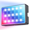 Накамерная видео LED RGB панель для влогов и трансляций