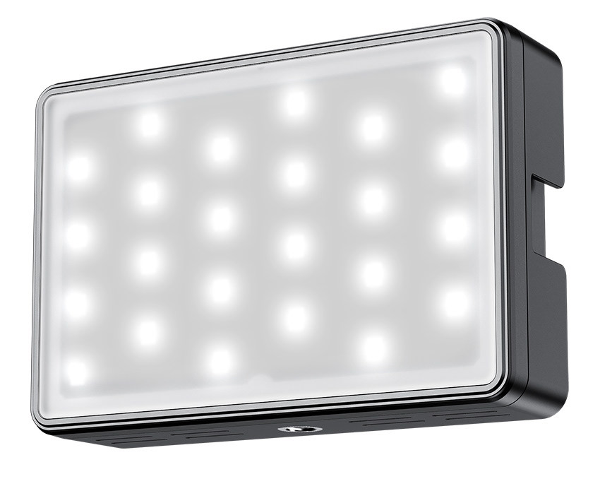 Накамерная видео LED RGB панель для влогов и трансляций