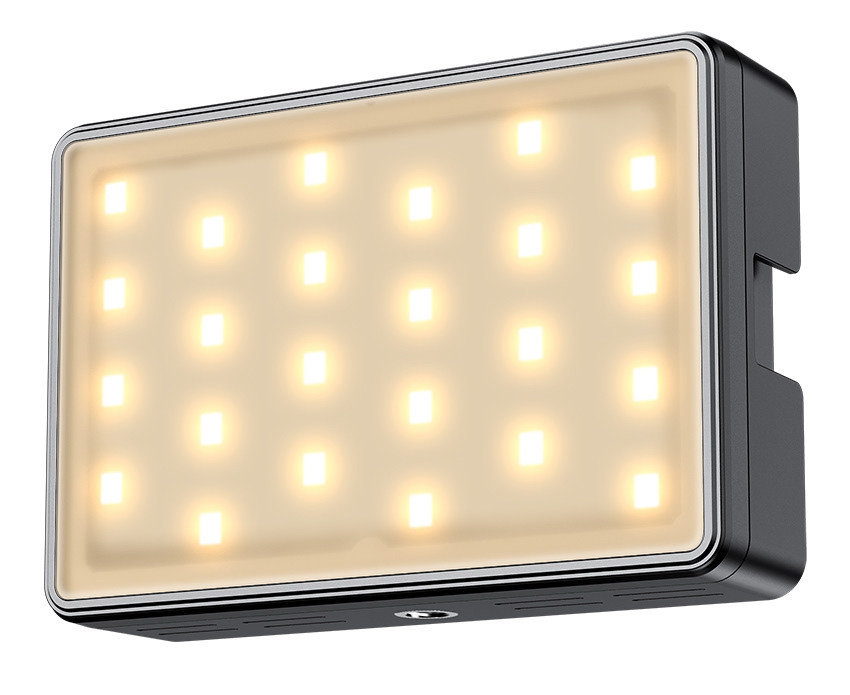 Накамерная видео LED RGB панель для влогов и трансляций
