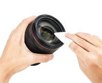 Салфетки микрофибра для ухода за оптикой 10x10 см (22 шт)