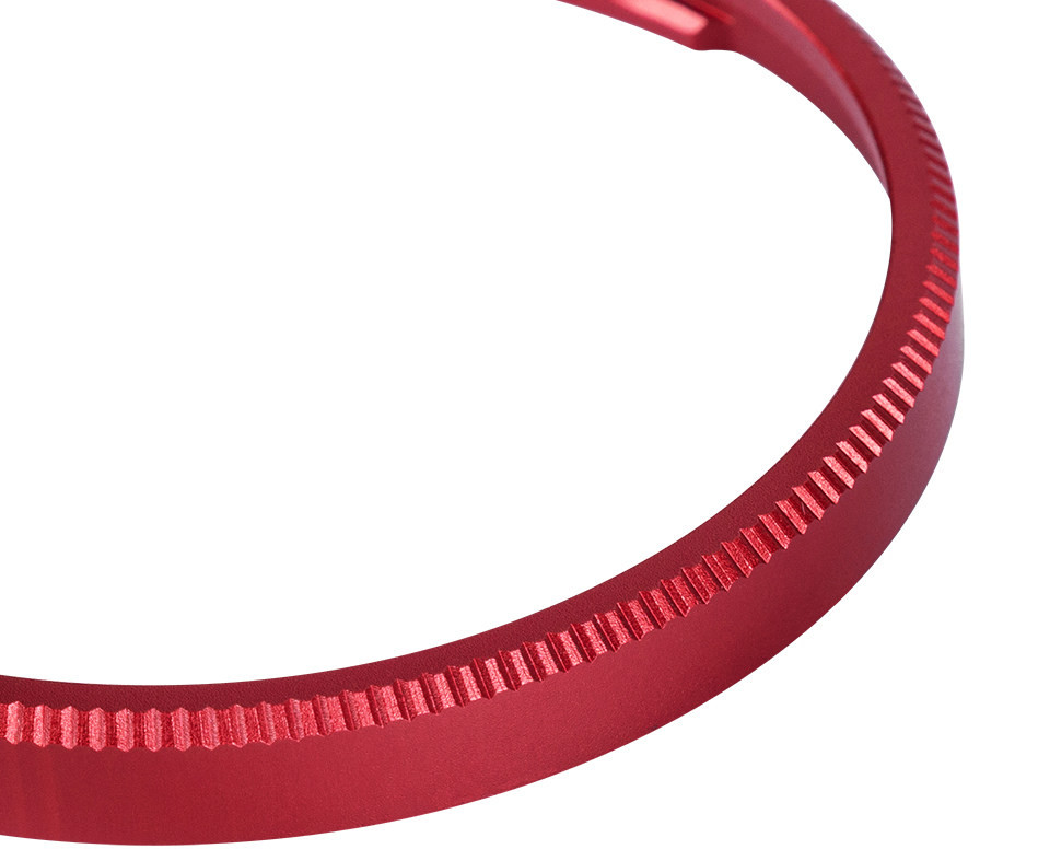 Декоративное кольцо для объектива Ricoh GR IIIx (красное)