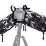 Дождевая накидка для беззеркальных фотокамер (серый хаки)