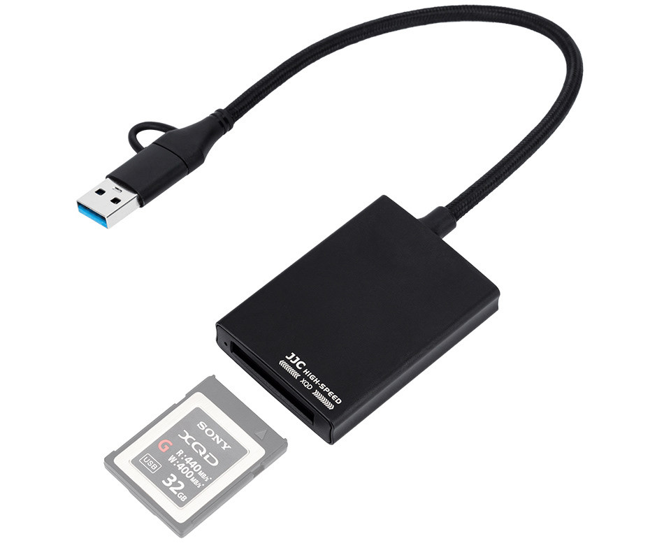 Картридер для XQD карт памяти (USB-A / USB-C 3.2 Gen1)