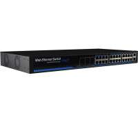 PoE коммутатор 26 портов Ethernet 10/100/1000 Mbps