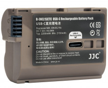 Аккумулятор JJC типа Nikon EN-EL15C с зарядным портом Type-C