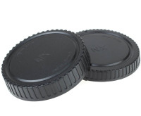Комплект крышек для Samsung NX (для корпуса камеры и задняя для объектива)