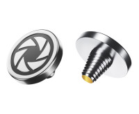 Мягкая спусковая кнопка резьбовая (Shutter) серебристая