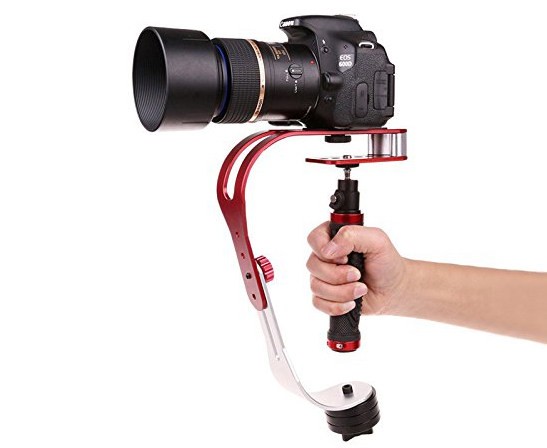 Компактный ручной стабилизатор для GoPro, компактных SLR, DSLR и видео камер