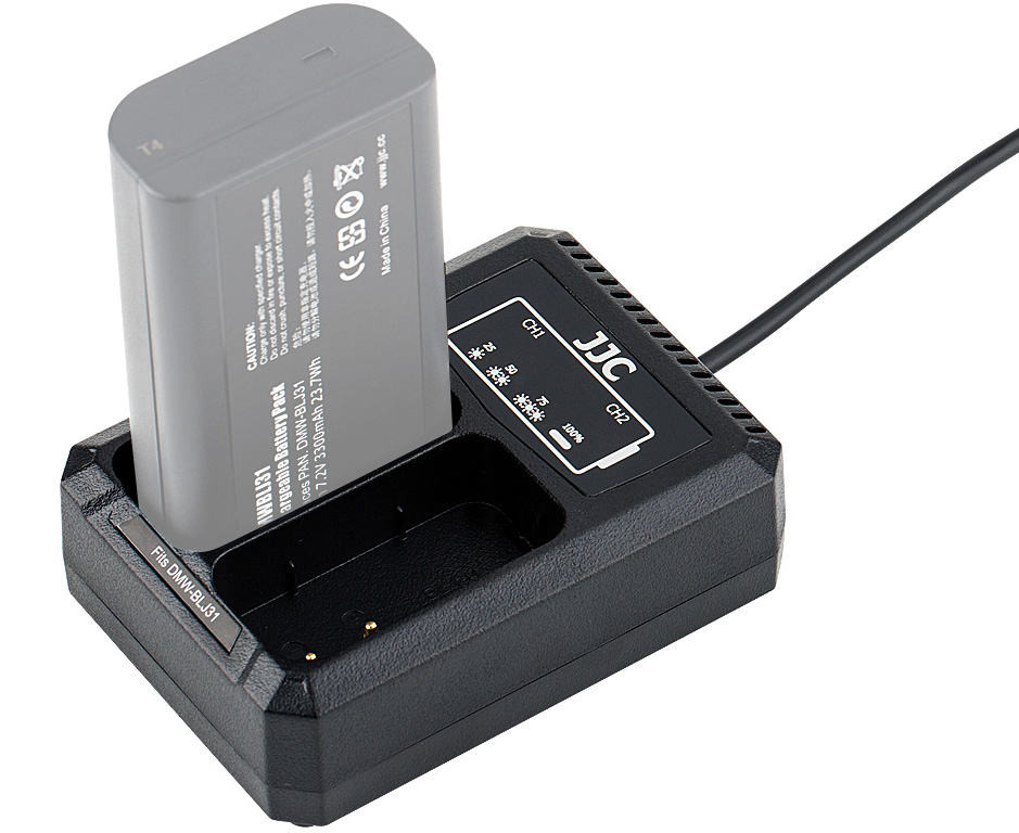 Зарядное устройство для двух аккумуляторов Panasonic DMW-BLJ31