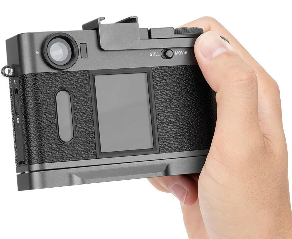 Дополнительный хват для Fujifilm X Half (тёмно-серый цвет) Дополнительный хват для Fujifilm X Half (тёмно-серый цвет)