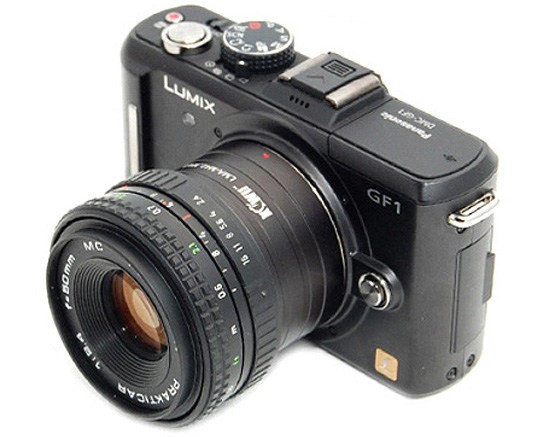 Адаптер для установки объективов M42 на камеры Micro 4/3