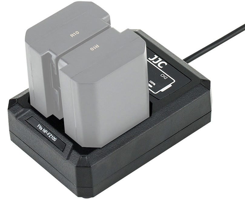 Зарядное устройство для двух аккумуляторов Sony NP-FZ100