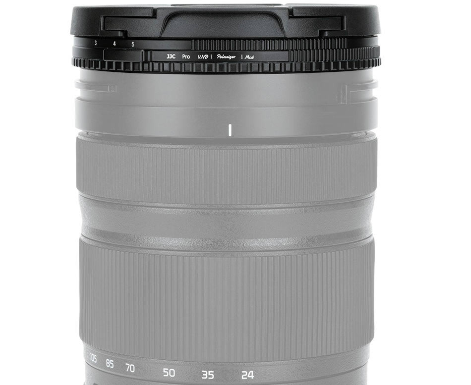 Гибридный светофильтр 58 мм JJC VND 1-5 stop + CPL + 1/4 Black Mist
