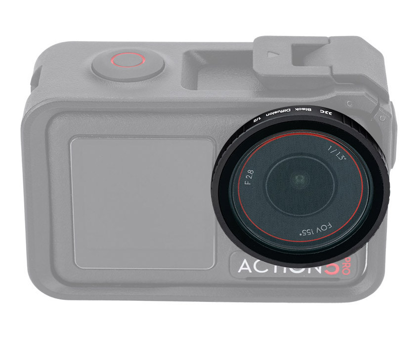 Светофильтр Black Mist 1/2 для DJI Osmo Action 5 Pro / Action 4 / Action 3