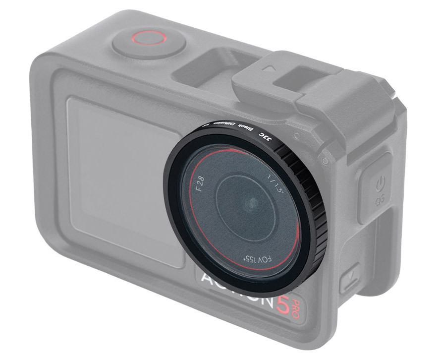 Светофильтр Black Mist 1/2 для DJI Osmo Action 5 Pro / Action 4 / Action 3