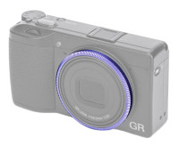 Декоративное кольцо для объектива Ricoh GR III (фиолетовое)