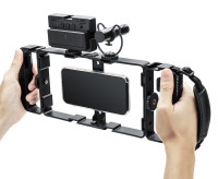 Видео риг трансформер с магнитным держателем для смартфона и беспроводным пультом